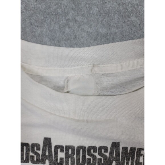 Vintage 1986 Coca-Cola Hands Across America Single Stitch T-Shirt Size Small US - Picture 5 of 9